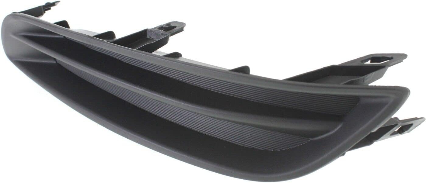 I-MATCH AUTO PARTS Front Right Passenger Side Bumper Insert Fog Light Bezel Molding Cover Grille Trim Black For 2013 2014 2015 Nissan Sentra 622563SH0B NI1039126