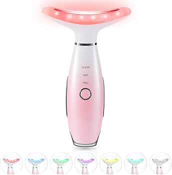 Amazon.com: ELISHINE 7 Color Neck Face Massager - Facial Amazon.com: ELISHINE 7 Color Neck Face Massager - Facial