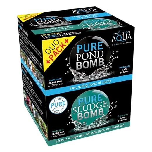 Pure Duo Pack Teichbombe & Schlammbombe Teich für sauberes Wasser