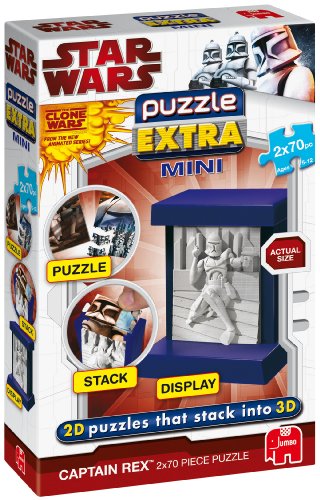Preisvergleich Produktbild Jumbo 2D / 3D Puzzle 12105 - Star Wars Clone Wars Captain Rex