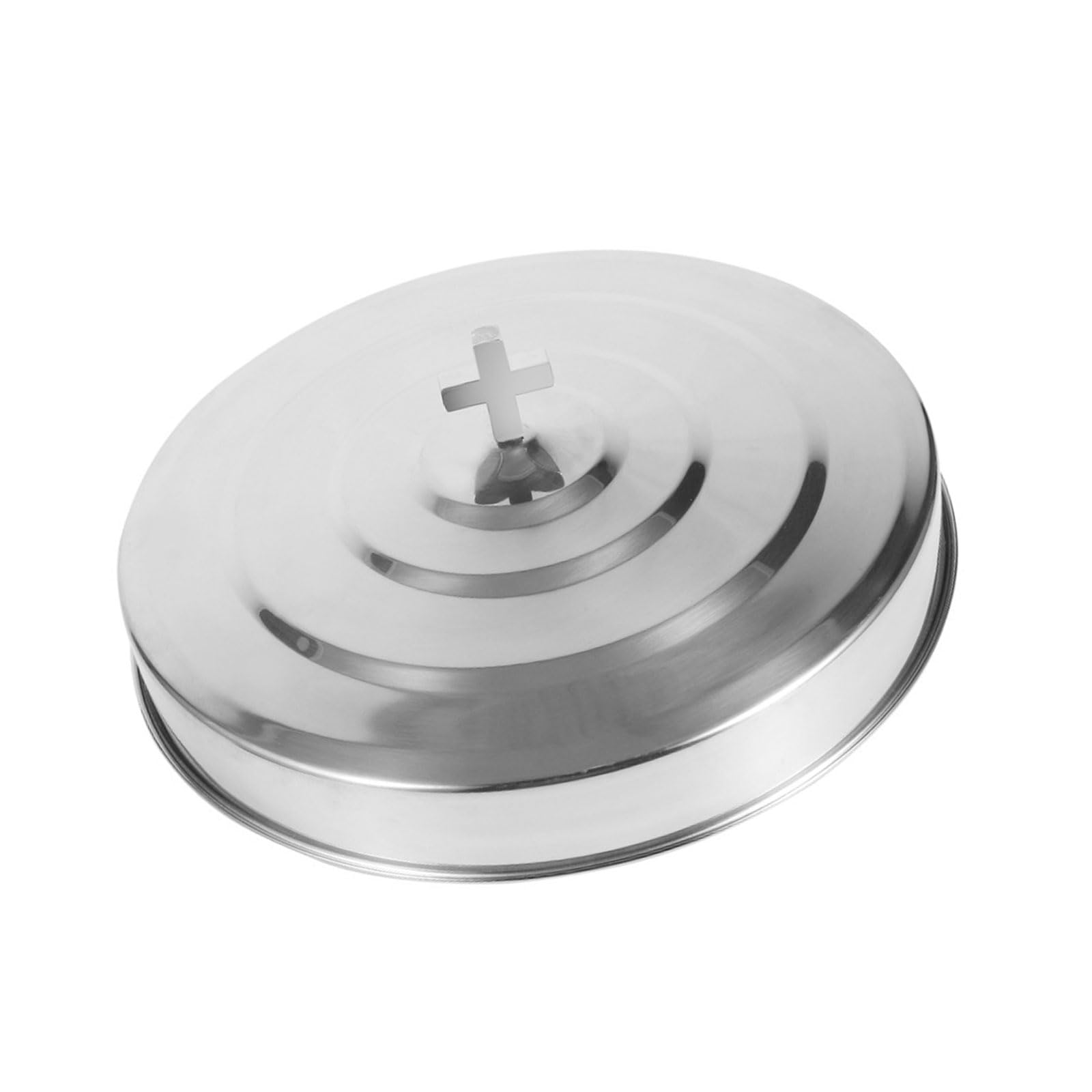HGENAHGTF Commercial Grade 39 Slot Stainless Steels Communion Tray Stackable Serving Cup Holder for Religious Ceremonies Religious Event Serving Tray