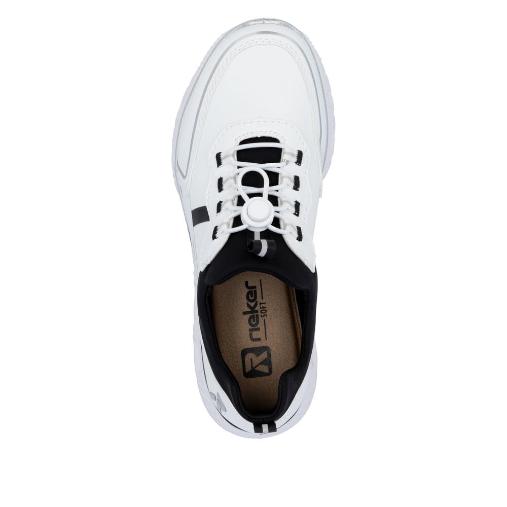 Rieker Damen Slip-On Sneaker M6062, Frauen Halbschuhe