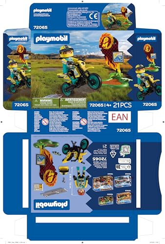 Playmobil Rallye 72065 Offroad Motorrad - vue 8