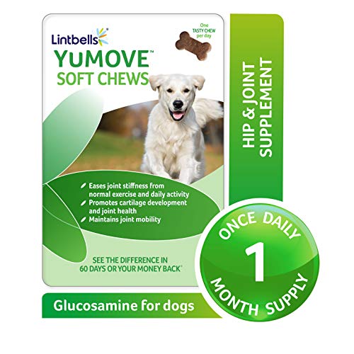 Lintbells YuMOVE Joint Supplement Large Dog Chews - Contains Glucosamine, Green Lipped Mussel