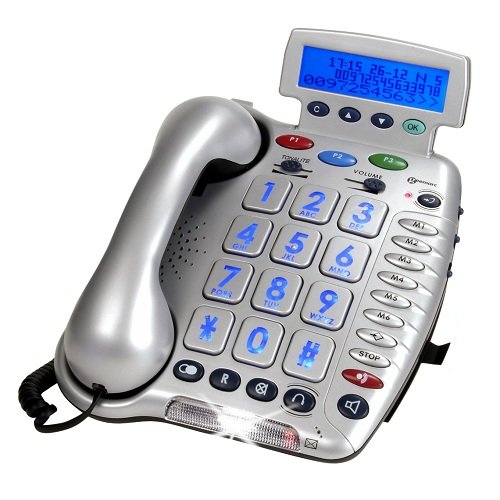 Geemarc CL600 schnurgebundenes Großtastentelefon (Notruftelefon)