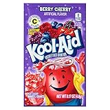 Kool-Aid Twists Blastin' Berry Cherry Unsweetened Soft Drink Mix (Pack of 16)