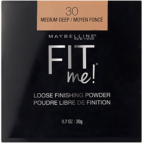 Maybelline New York Fit Me Loose Finishing Powder, Medium Deep, 0.7 Ounce