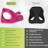 EcoBark Dog Harness - Teacup Dog XXXS Small Dogs - Step in Mesh No Pull Mini Body Vest Halter - Puppy Harness - Toy Breed Harness Vest Under 5 pounds lbs (XXXS, Lavender) #1