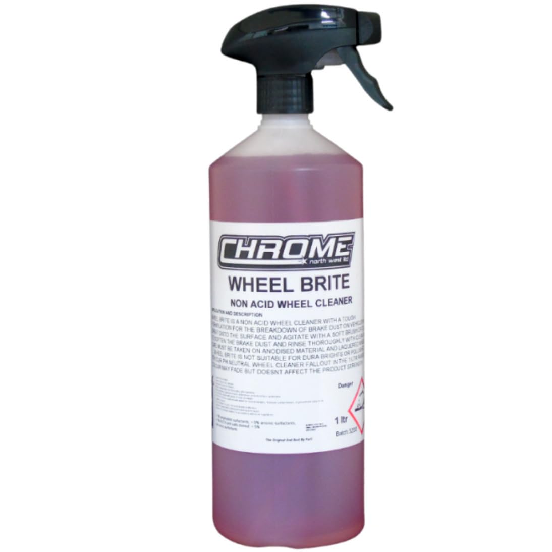 Wheel Brite Cleaner Chrome (NW) 500ml Spray Cleaning Car Tractor Truc