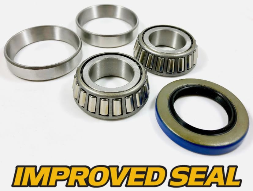 (1 Kit) Caster Fork Rebuild Kit Fits 10208, 10207, 10206, 97171, Replacement for Dixie Chopper OEM