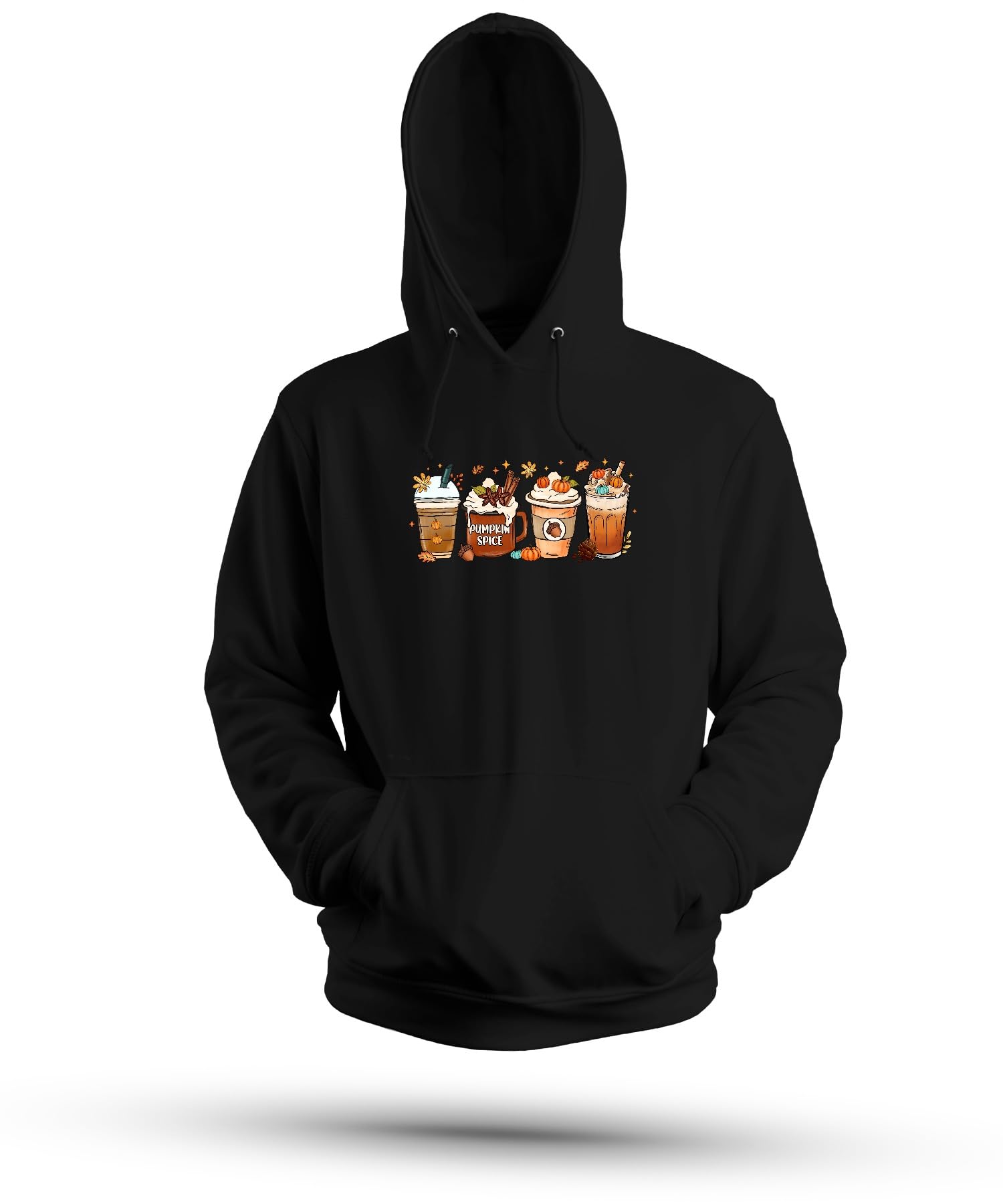 Pumpkin Spice Latte jesień kawa przyprawa do dyni laski cynamonowe unisex bluza z kapturem