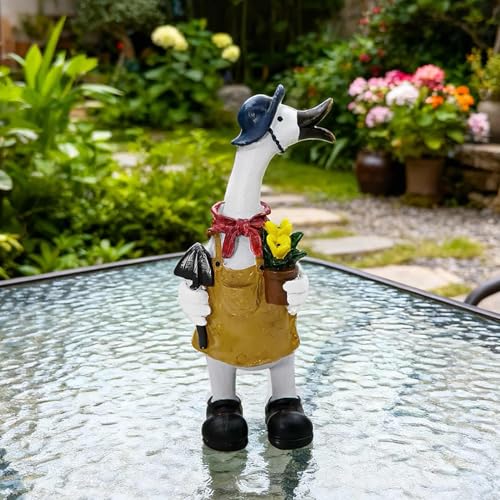 Statues de jardin extérieur résistante aux intempéries pour parc - 4