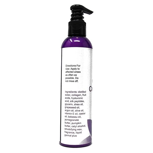 Miniatura 2 de Diva Stuff Ultimate Crepey Skin Crema corporal y facial con ácido hialurónico, aceite de argán, péptidos de seda y más para piel seca y dañada, 8