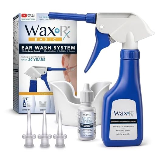 Doctor Easy Wax-Rx Ph Conditioned Ear Wash System, 15.2 Ounce