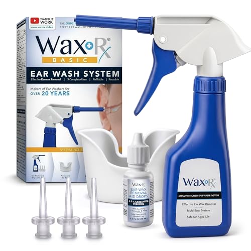 Doctor Easy Wax-Rx Ph Conditioned Ear Wash System, 15.2 Ounce