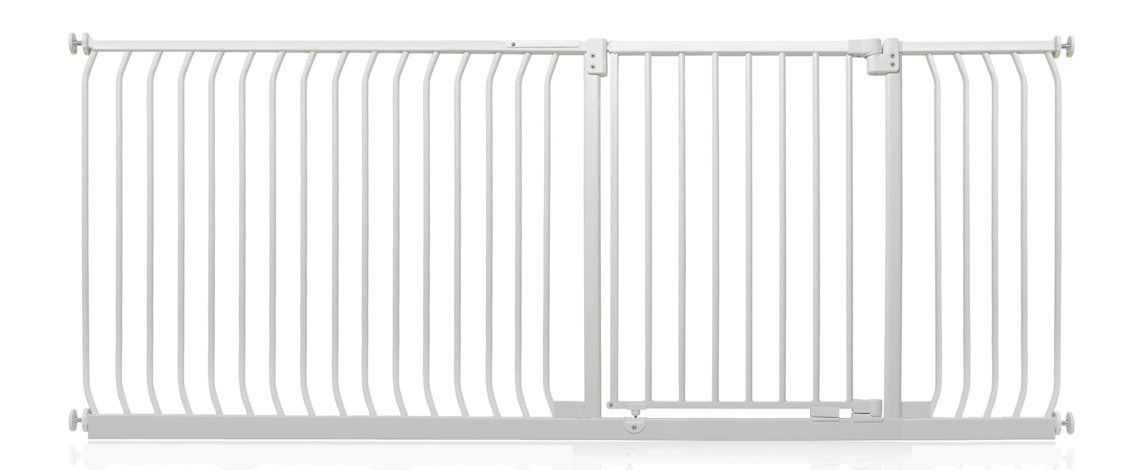 Safetots Elite Pressure Narrow Safety Gate, 65.5cm - 74.5cm, Matt White, Narrow Pressure Fit Stair Gate, Baby Gate for Doors Hallways and Spaces, Safety Barrier, Easy Installation — view 33