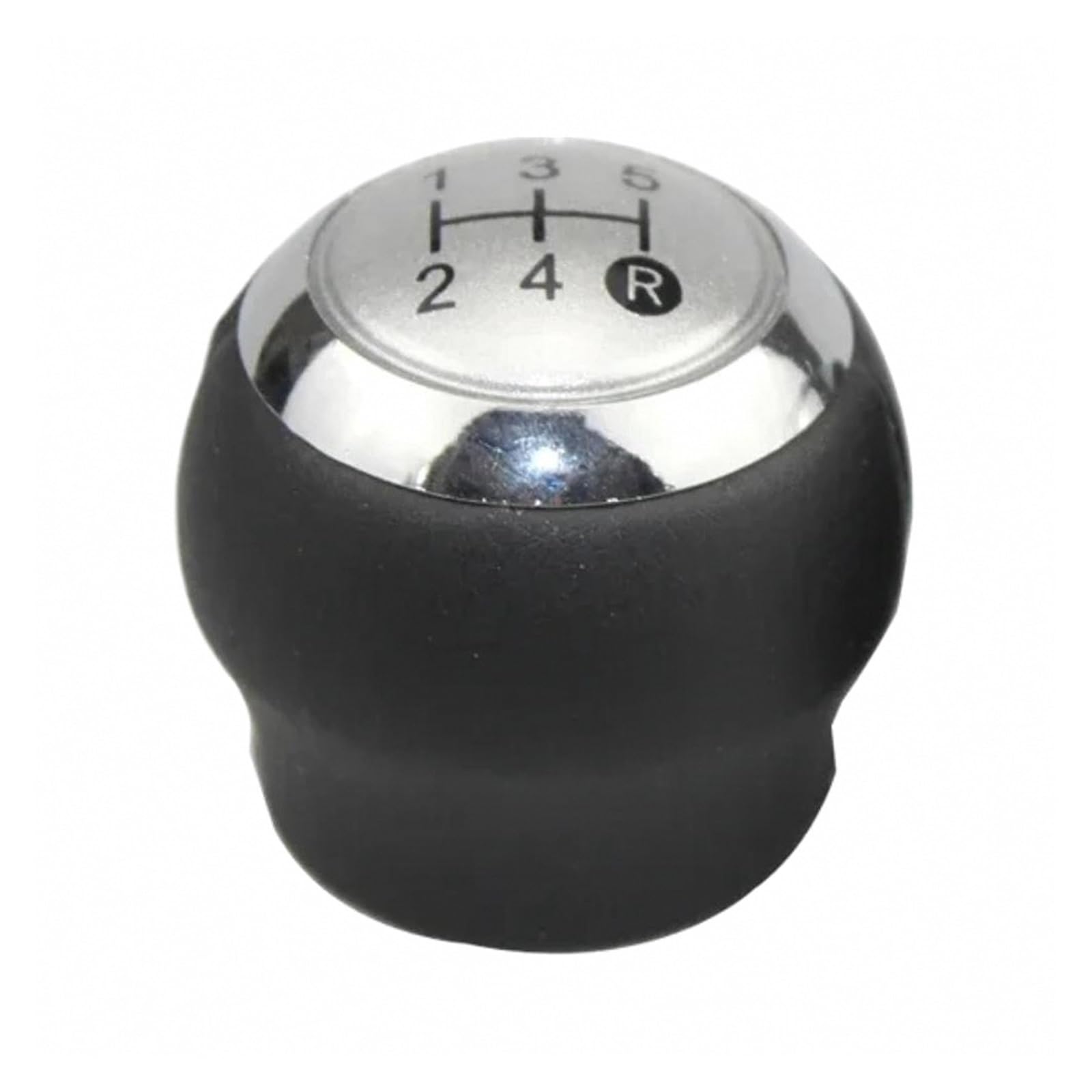 Mkgkacvcpt Silver 5 Speed Knob Only Shift Lever Knob Manual 5-Speed / 6-Speed For Toyota For Corolla For Rav4 Avensis For Yaris Verso Auris Aygo 5/6 Speed Stylish Gear Shifter 1Pc Gear Shift(Silver 5 Speed)