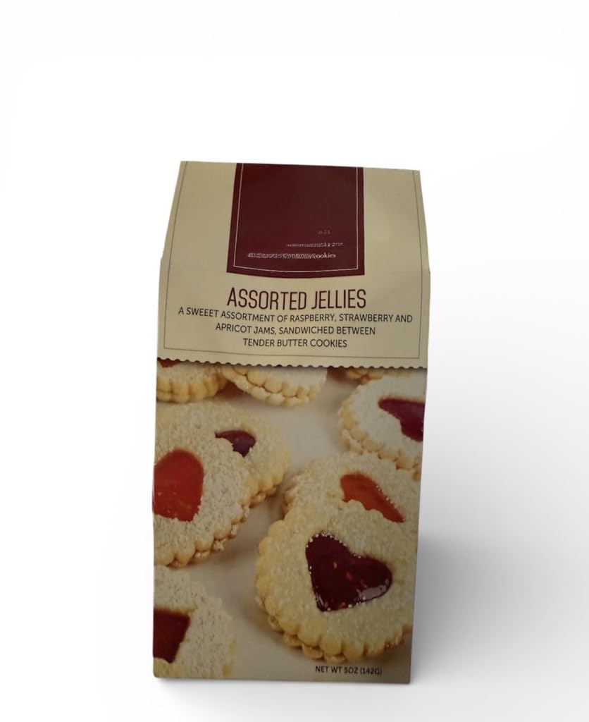 Galletas de mermelada surtidas con corazones, 142 g
