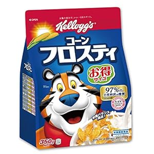 【朝食に】ケロッグ コーンフロスティ 350g×6袋 2,146円(357.7円/袋)(2,012円、335.3円/袋)!プライム会員は送料無料! 【朝食に】ケロッグ コーンフロスティ 350g×6袋 2,146円(357.7円/袋)(2,012円、335.3円/袋)!プライム会員は送料無料!