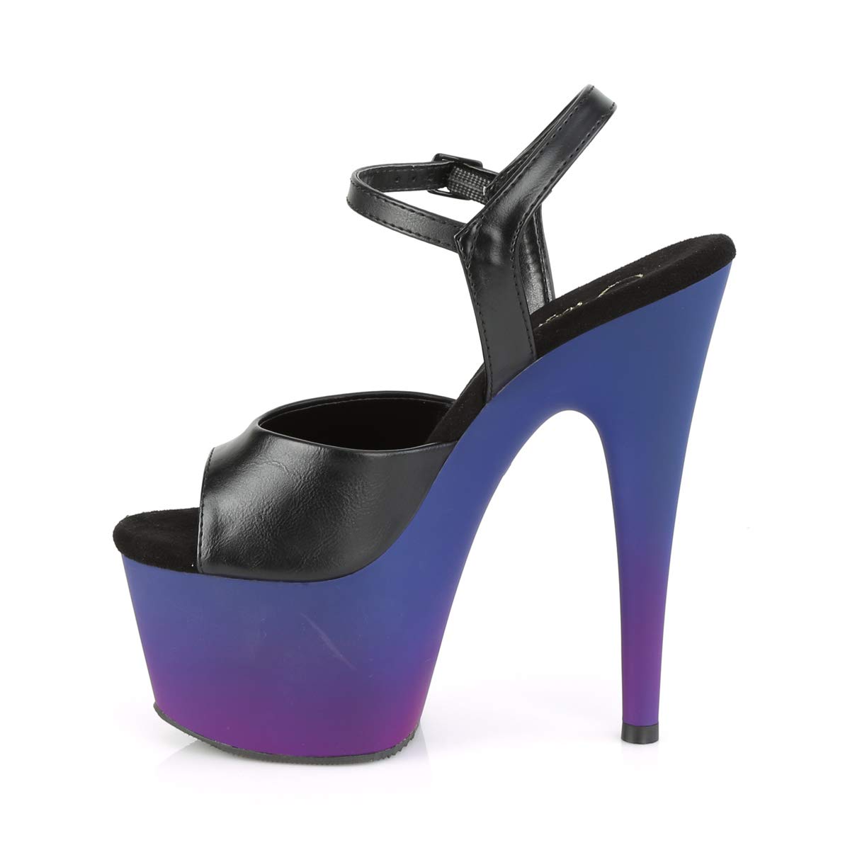 Pleaser Sandalias ADORE-709BP/BPU/BLU-PP para mujer