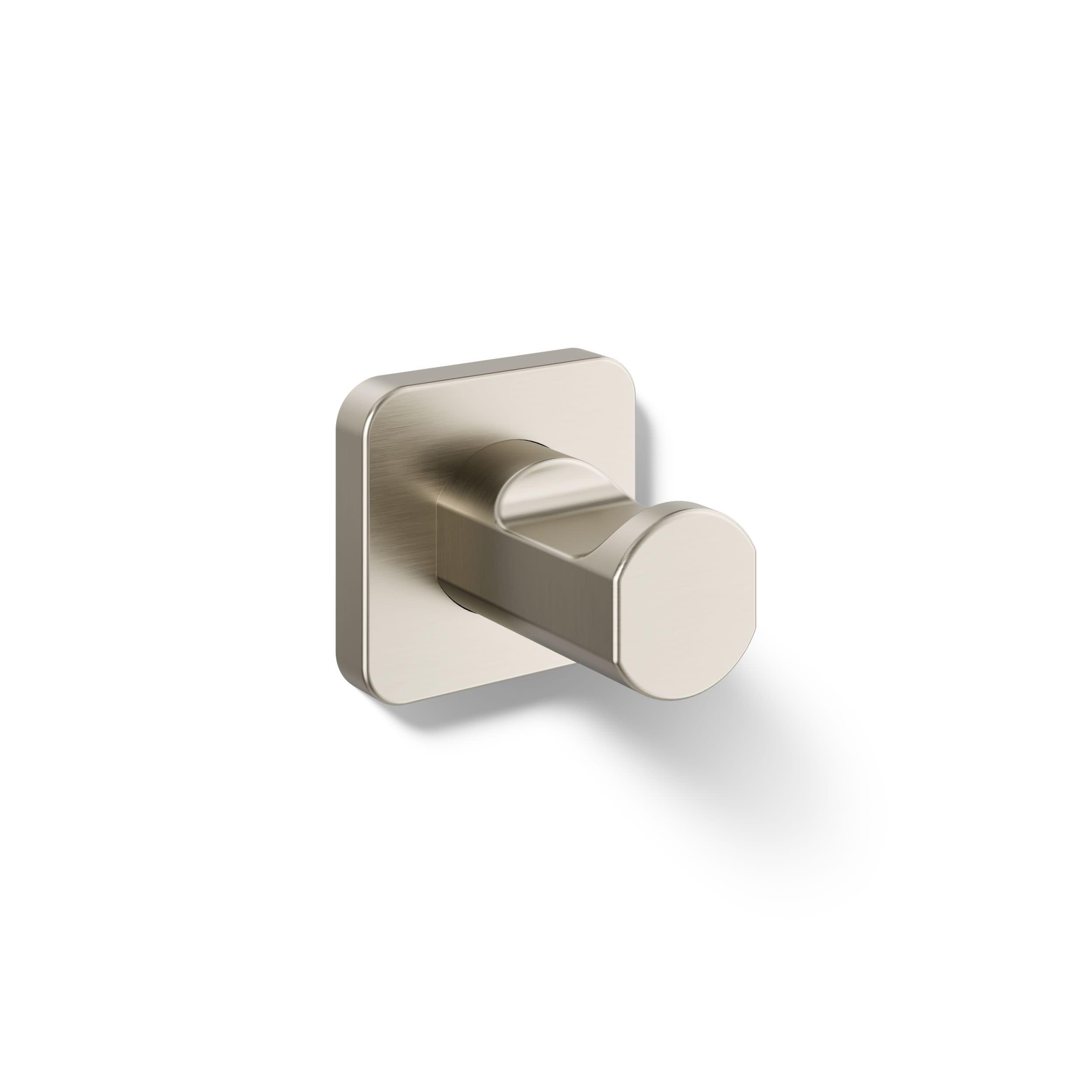 Kohler Vibrant Brushed Nickel 23529-Bn Robe Hook, Hooks For Hanging, Door Hooks