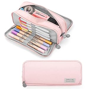 Yordawn Pencil Case Large Pencil Cases for Girls Boys Big Capacity Pencil Pouch with 3 Compartments School Stationary…