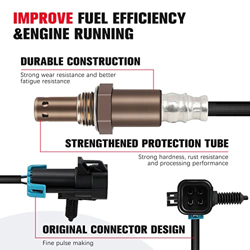 Sensor de Oxígeno Upstream Downstream para Buick Century miniatura 4