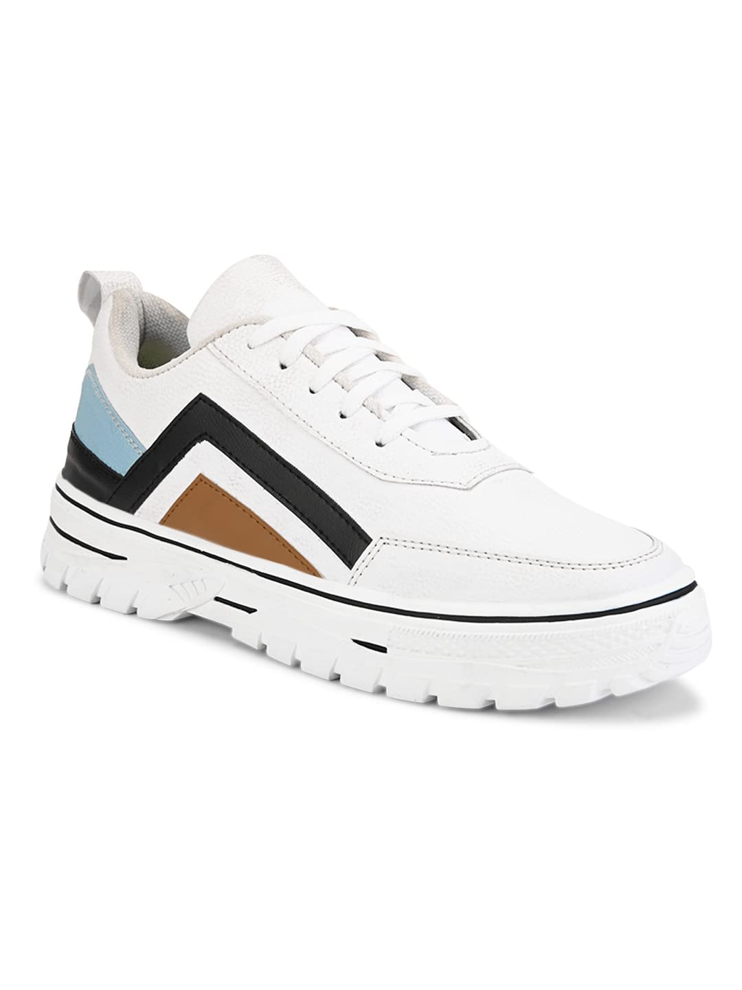 Bluepop White Sneaker Gym Walking Riding Casual Comfortable Treandy Shoe for Men (White Sky Blue, Numeric_9) (B0C23YSJML) Amazon Price History, Amazon Price Tracker