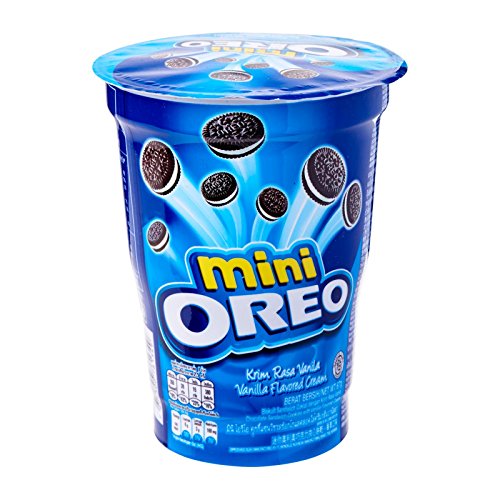Oreo Mini Vanilla Flavored Cream Biscuit Cup (Pack of 2), 67g