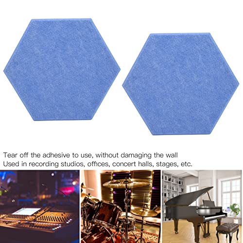Painéis à prova de som, placas decorativas de isolamento de som, montagem adesiva para estúdios de g