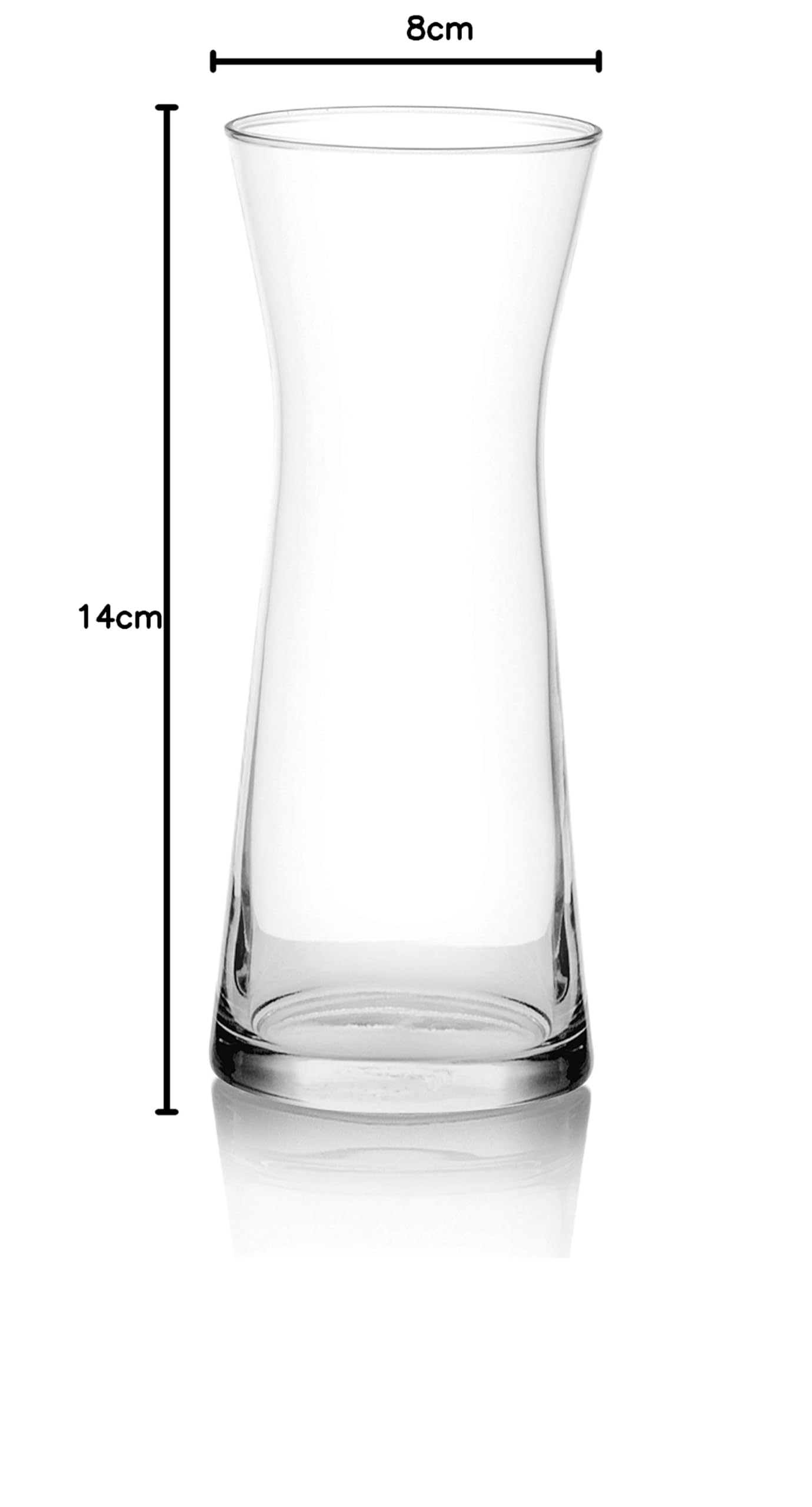 Ocean Tempo Carafe Set - 6 Piece Glass Set -5