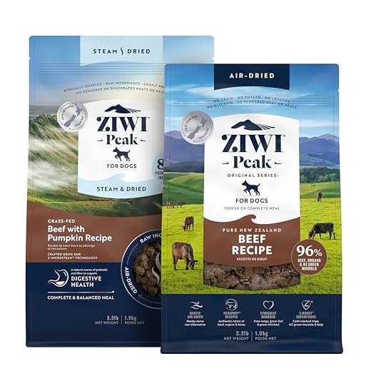 ZIWI Medium Beef & Pumpkin Dry Dog Food Bundle (35.2oz Air-Dried + 52.8oz Steam & Dried)
