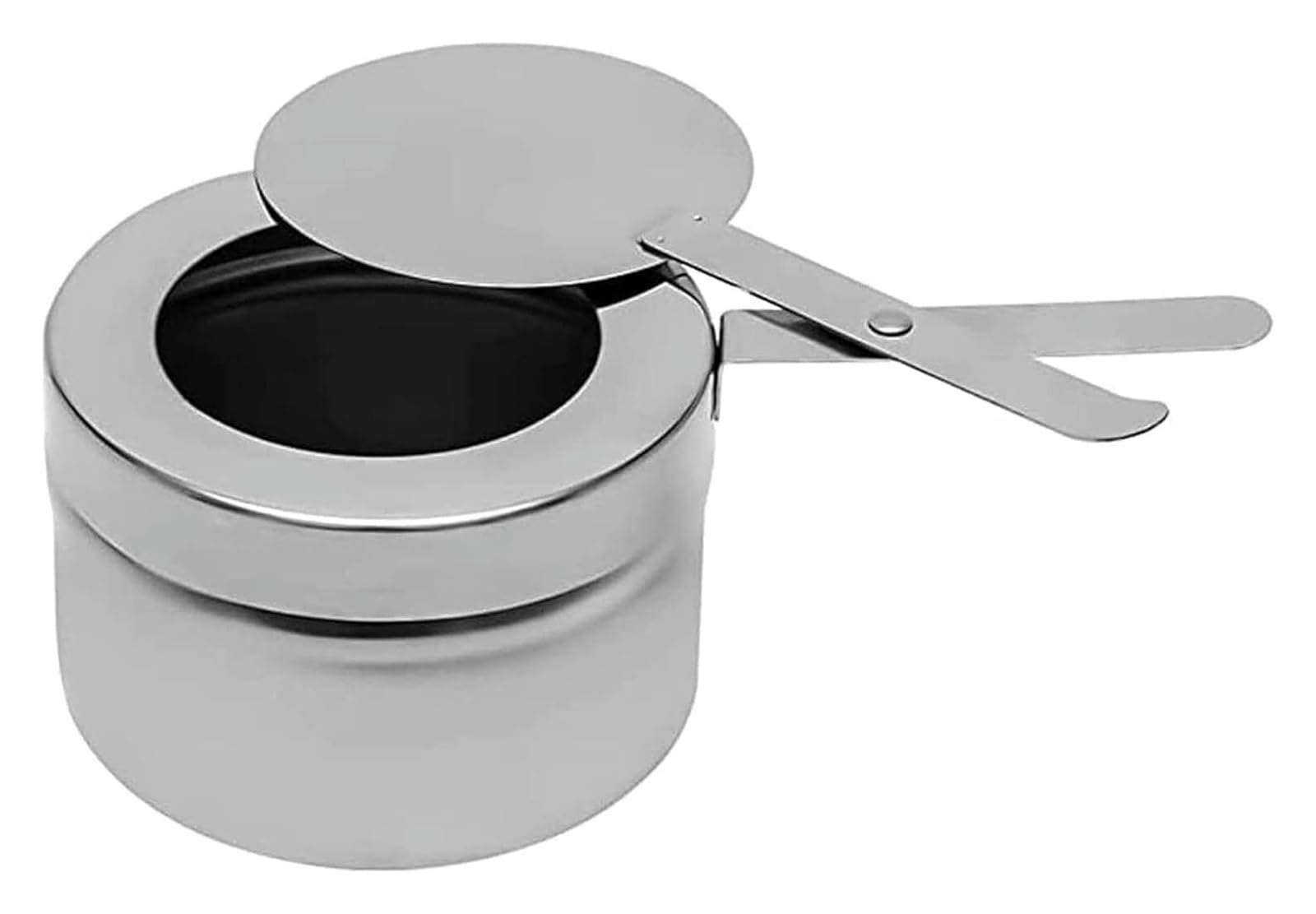 Zuppiera Elettrica, Bollitore per Zuppa, Set da buffet for scaldavivande commerciale con bollitore rotondo for zuppa, pentola for acqua, coperchio e contenitore for combustibile(11L)