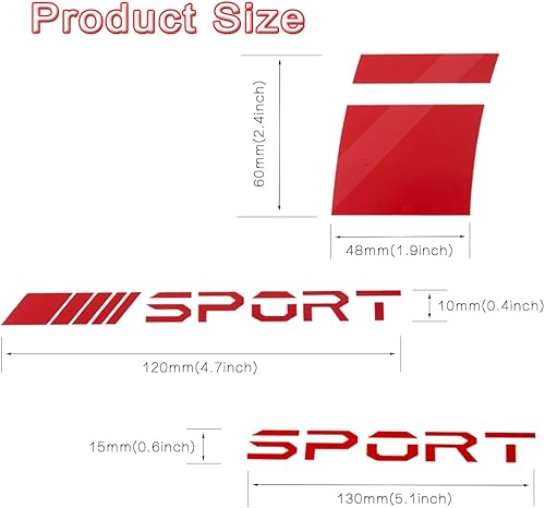 Miniatura 4 de 15 calcomanías reflectantes para automóvil, calcomanías con logotipo deportivo de carreras de automóviles, impermeables, rayas para llantas de 18 a