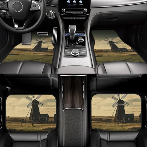 Tapis de sol de voiture antidérapants pour SUV et berline idéal sorties nature
