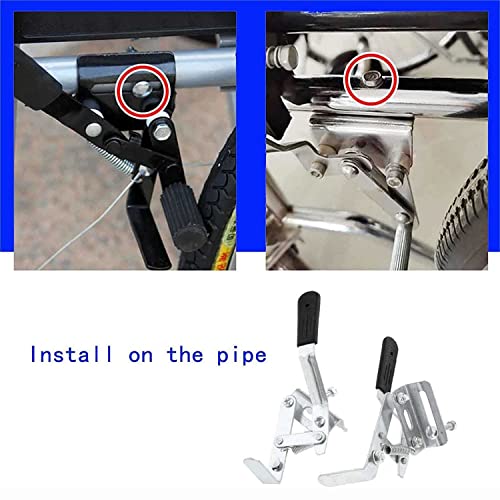 Palanca de freno y cable de repuesto para silla de ruedas, piezas de sistema de freno de mano de fácil instalación para una mayor seguridad de movilidad
