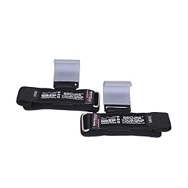 Weight Lifting Hooks Heavy Duty PRO Lifting Wrist Straps Deadlift Straps Power Lifting Grips Weightlifting Gym Gloves Men & Women (Gray, Men-Wrist Size Large)