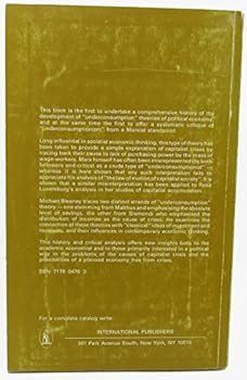 Paperback Underconsumption theories: A history and critical analysis Book