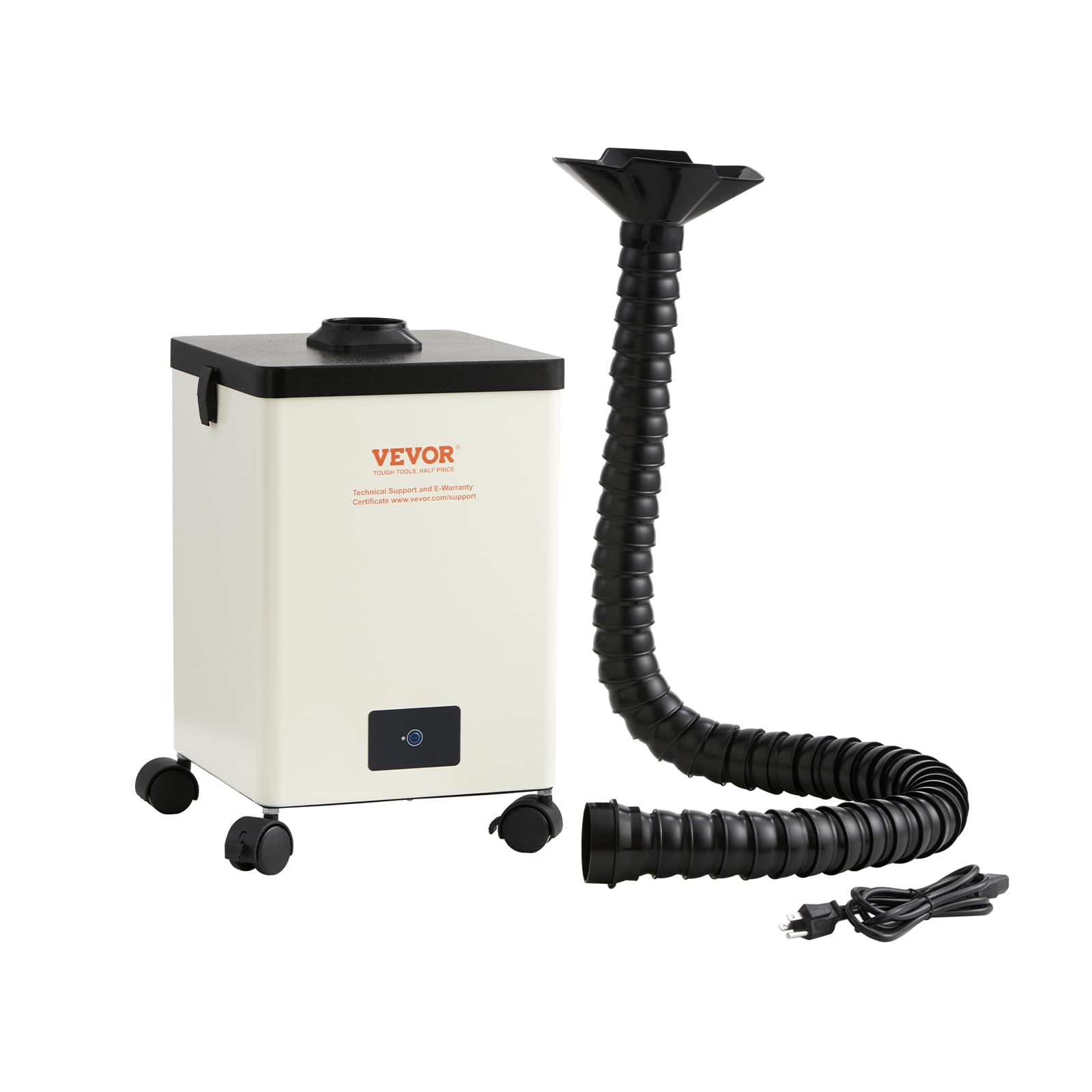 VEVOR Aspirador de Vapor de Soldadura Ventilador de Trabajo de 150 W Filtro de 3 Capas 332 m³/h Absorbente de Humo para Soldadura Compacto para Reparación de Teléfonos de Soldadura DIY Impresión 3D