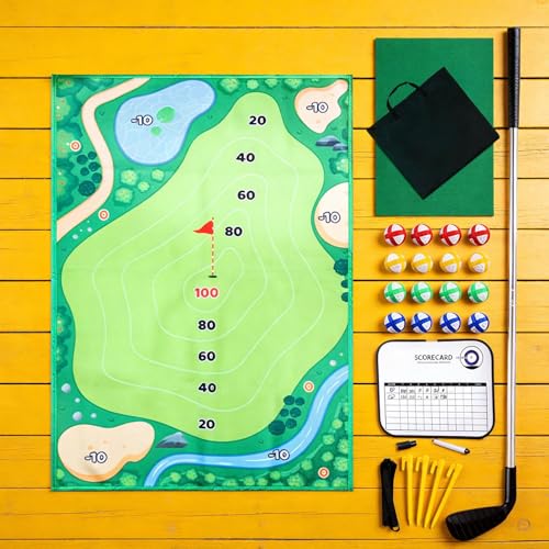 Jeu d'approche golf adhésif grand format pliable pour swing