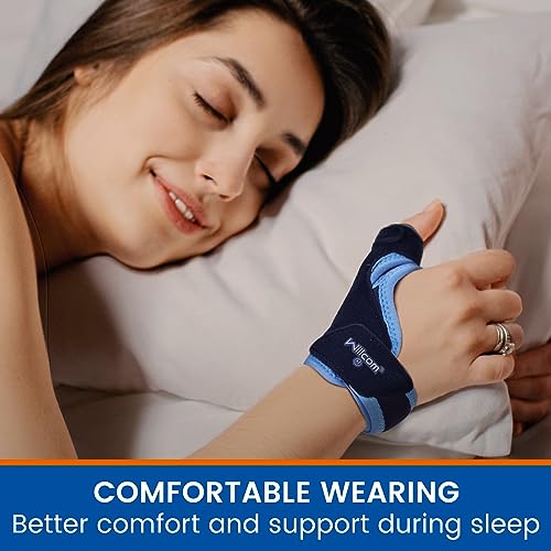 Willcom Thumb Brace For Arthritis Pain And Support For Women And Men,Cmc Spica Splint And Wrist Brace For De Quervain’s Tenosynovitis,Sprained,Tendonitis Injury Relief-Fits Both Hands (Medium) #TOP3
