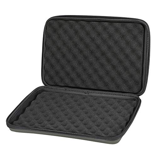 Equipamento de pesca, Andoer Caixa de equipamento de pesca acolchoada para armazenamento de alarme d