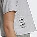 adidas Originals Women's Tee, Light Grey Heather, X-Small