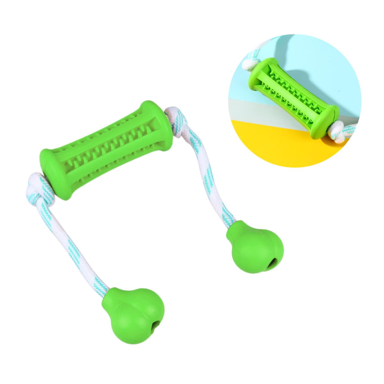 Toddmomy 3piezas para De Cuidado Cepillo De Dientes para Masticable para Limpiar y para Cachorros y Verde