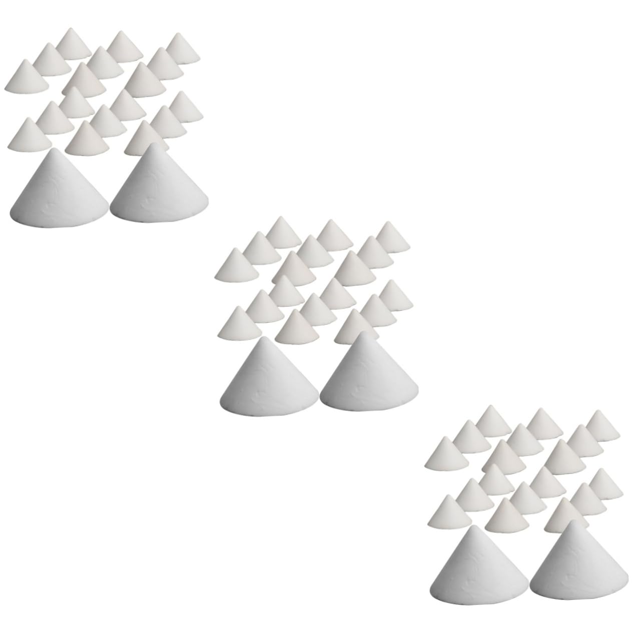 60piezas Clavos De Soporte Para Horno De Cerámica Herramientas Refractarias Para Escultura De Barro Clavos Ajustables Para Horno De Alfarería Prácticos y Reusables