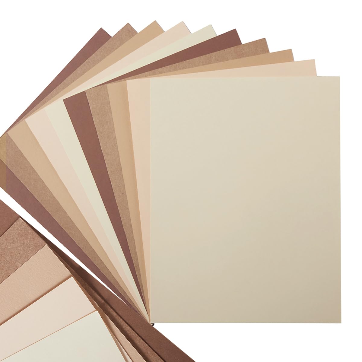30 hojas de papel de cartulina de 8.5 x 11 pulgadas, 250 g/m², tarjetas de papel grueso para fiestas de cumpleaños, invitaciones y decoración de manualidades (marrón)