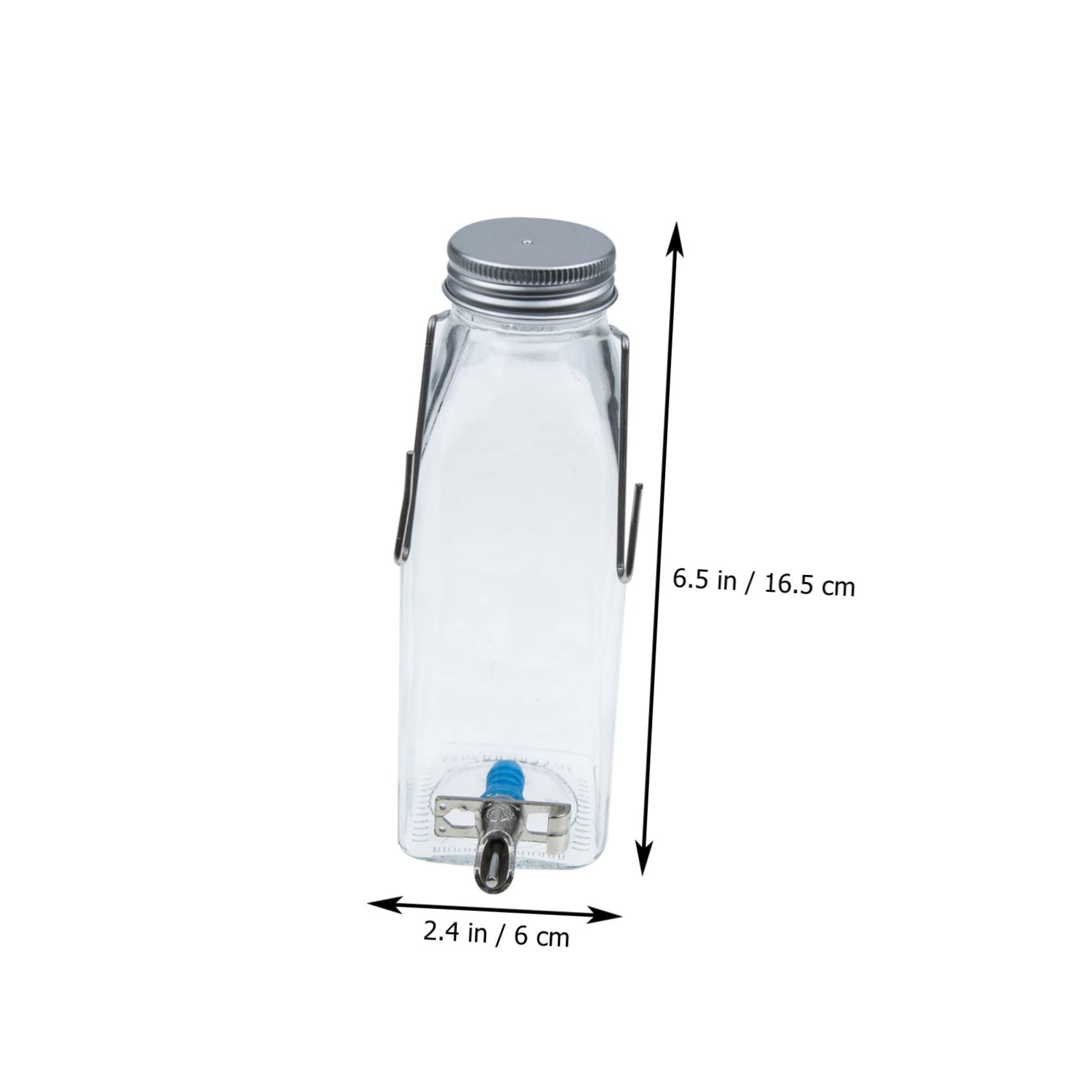 Abaodam Small Pet Water Bottle Rabbit Water Dispenser for Hamster Chinchilla Puppy