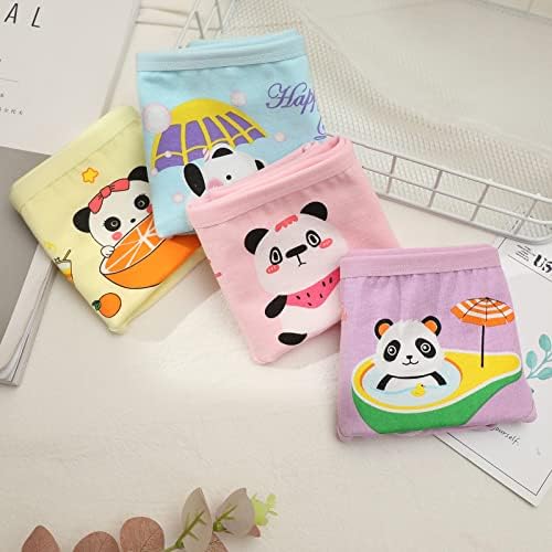 JackLoveBriefs Girls Soft Cotton Underwear with 12 Packs Panties Assorted Briefs(3-5T) - 1
