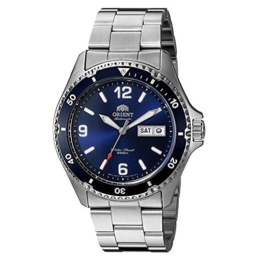 Orient Mako II FAA02002D9 - Reloj de Buceo para Hombre (Mecanismo automático japonés, Acero Inoxidable), Color Plateado