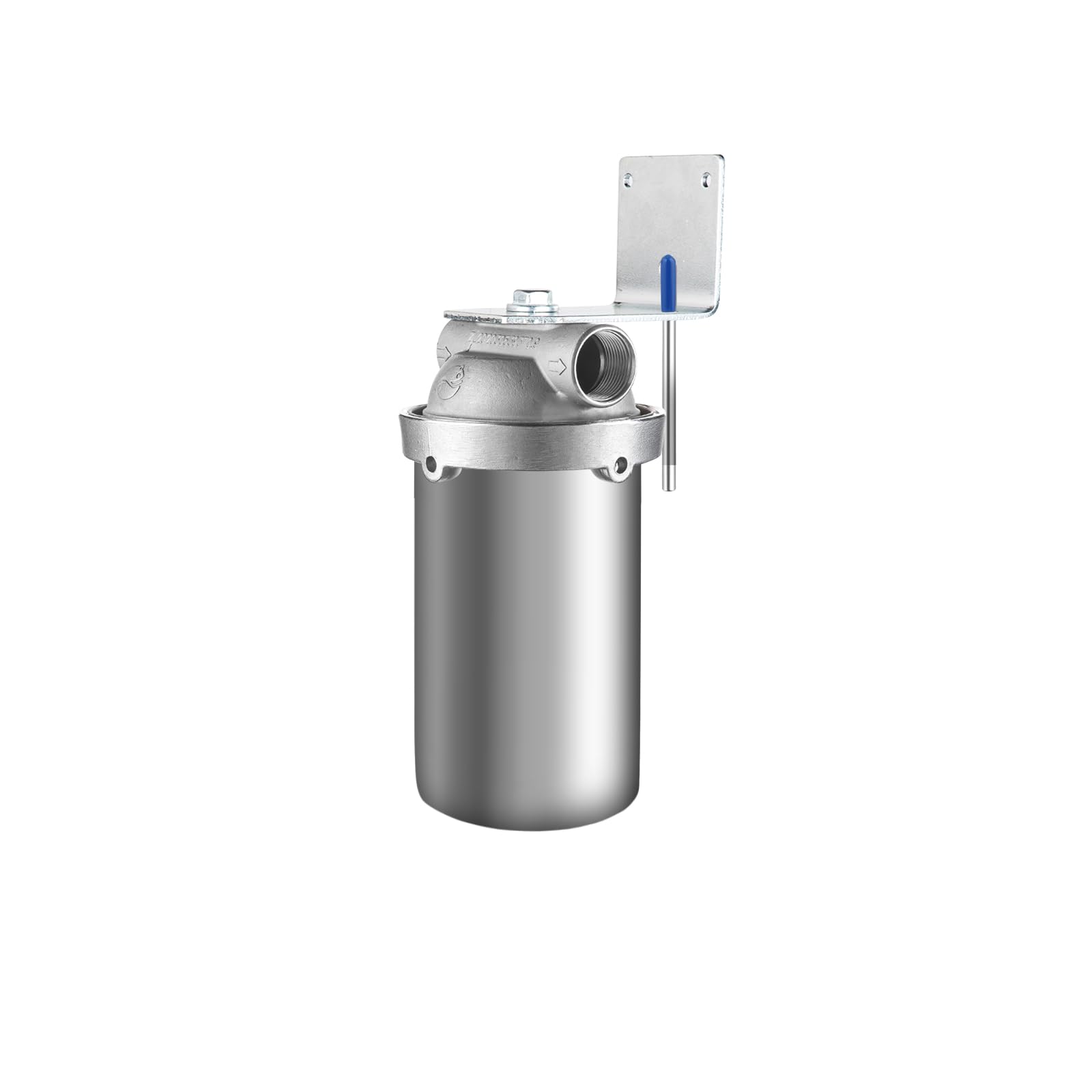 5 Zoll Edelstahl 304 Wasserfilter Gehäuse 3/4" Einlass und Auslass Filtersystem für Haushalt (BUS-5-3/4NPT)
